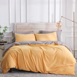 Durable Soft Reversible Bedding Duvet Cover Set