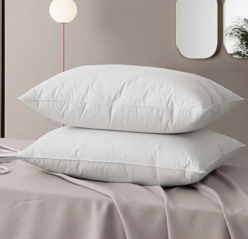 Goose Feathers Down Pillow for Sleeping