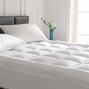 Overfilled-Mattress Topper, Extra Thick Mattress pad Cover